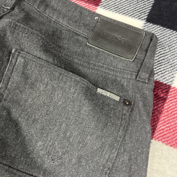 Hudson Jeans Mens 34x34”‎ Dark Gray Blake Slim Straight Denim Zip Fly - Picture 11 of 12